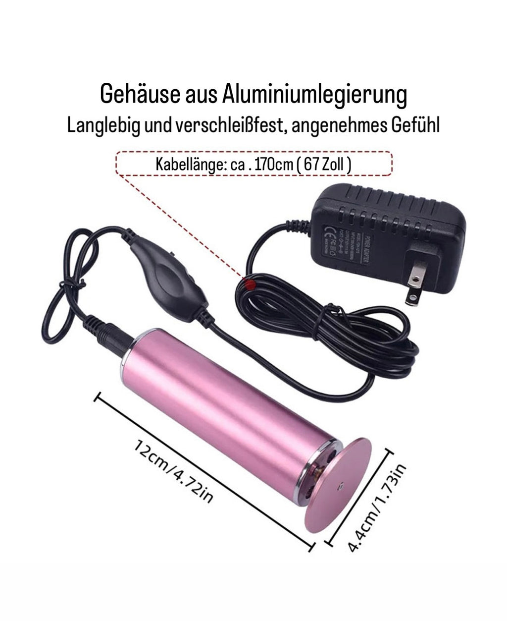 Profisioneller Fuß-Hornhautentferner