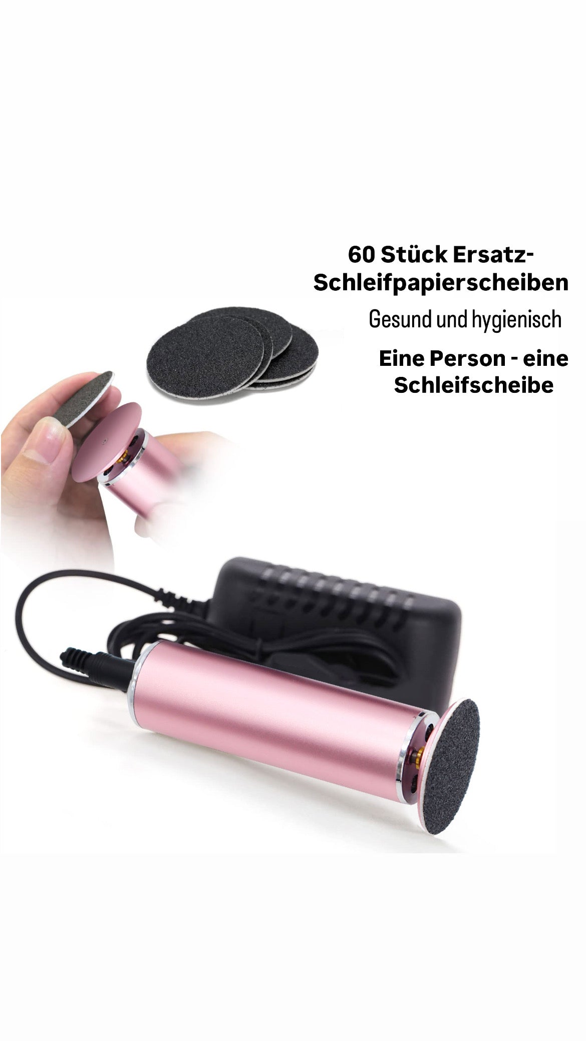 Profisioneller Fuß-Hornhautentferner